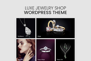 Luxe Jewelry Shop - WordPress Theme, a WordPress Template by Pixflow