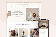 Original - Aesthetic Shopify Theme, a Templates & Theme by InspiredTheme (Thumbnail 1 of 8)