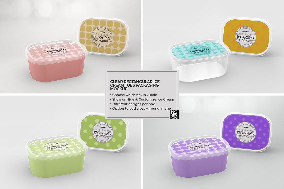 08 Clear Container Packaging Mockups, a Cups & Container Mockup by INCDesign (Photo 19 of 22)