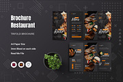 Restaurant Trifold Brochure, a Brochure Template by Fannan Studio (Thumbnail 1 of 3)