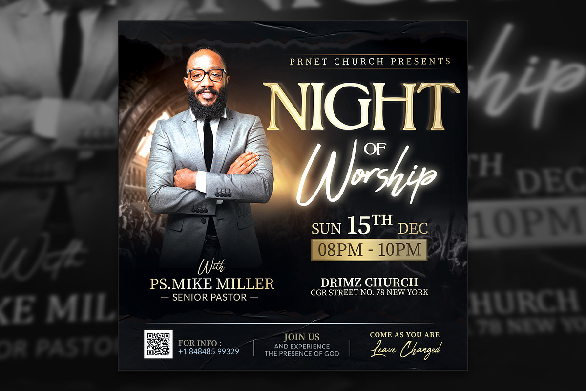 Church Flyer, a Flyer Template by drimerz (Photo 2 of 2)