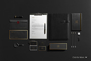 Premium Stationery Mock-Up, a Print Template by Mockup Cloud (Thumbnail 2 of 4)