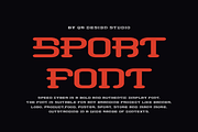 Speed Cyber, a Serif Font by QR Design Studio (Thumbnail 3 of 6)