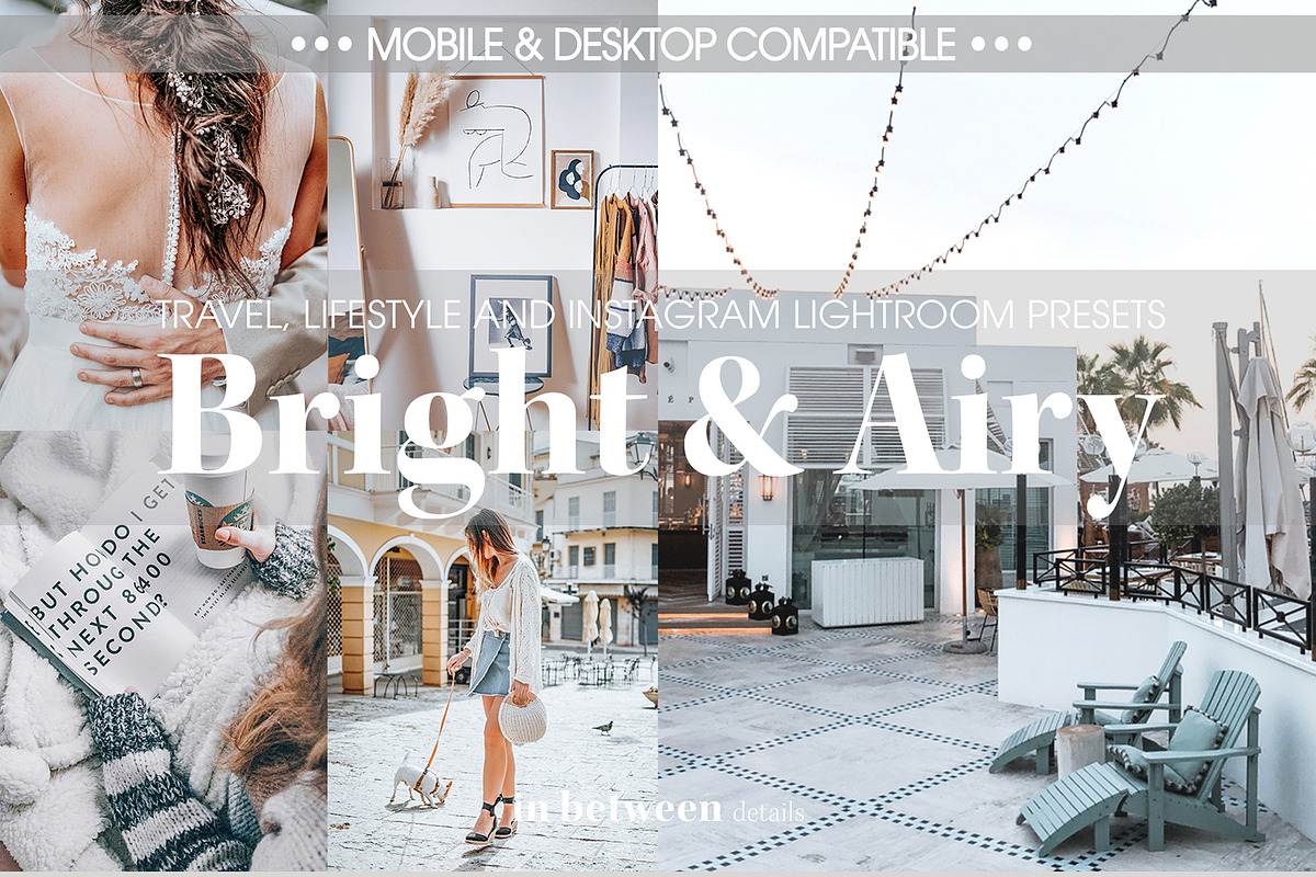 Bright & Airy Mobile Desktop Presets