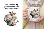 Cute Easter Baby Animals Clipart, a Seasonal Illustration by InkyQueenArt (Thumbnail 3 of 7)