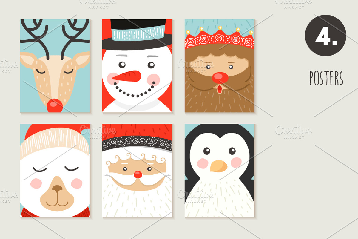 Christmas hand made celebration PACK, a Card Template by Cienpies Design (Photo 5 of 8)