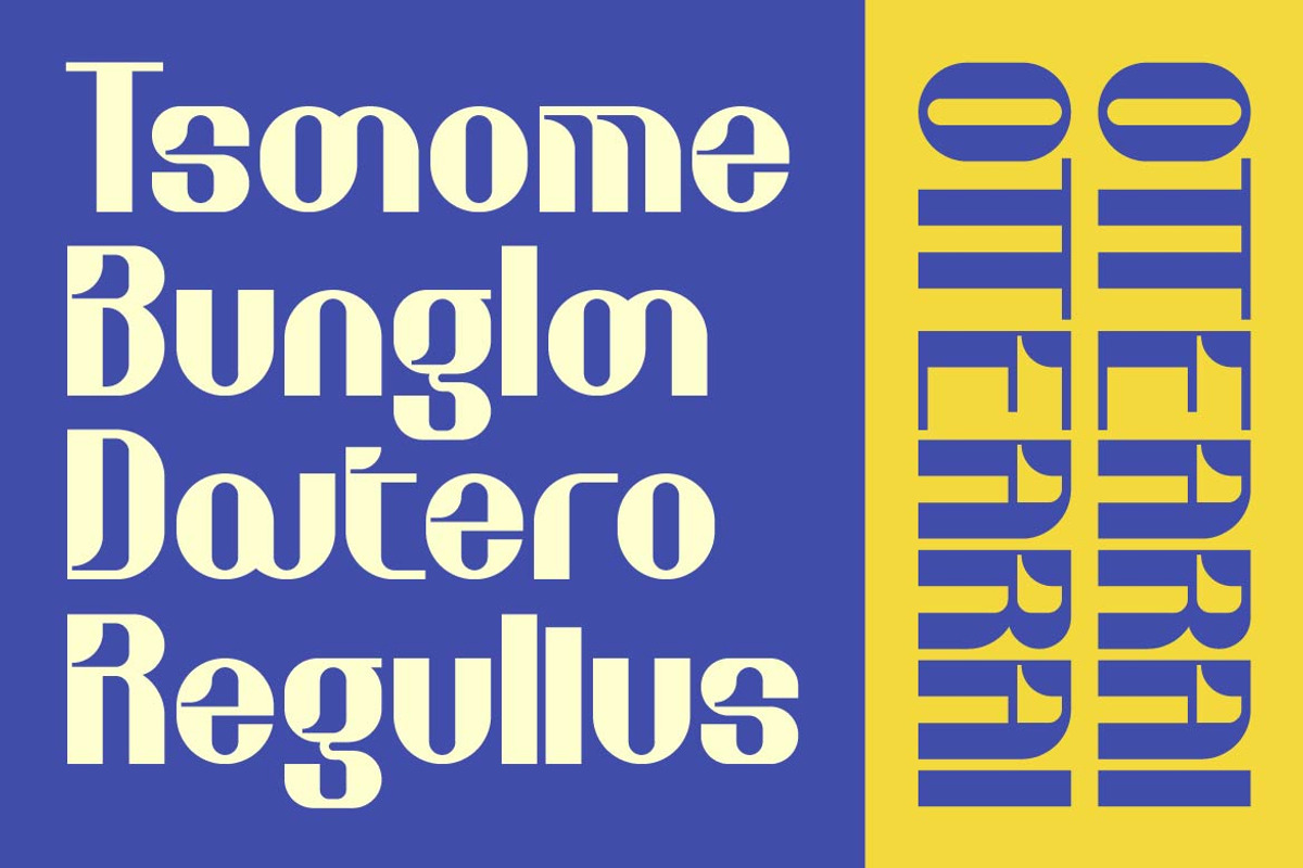 Ottearai – Display Creative Typeface, a Sans Serif Font by Artiveko (Photo 5 of 7)
