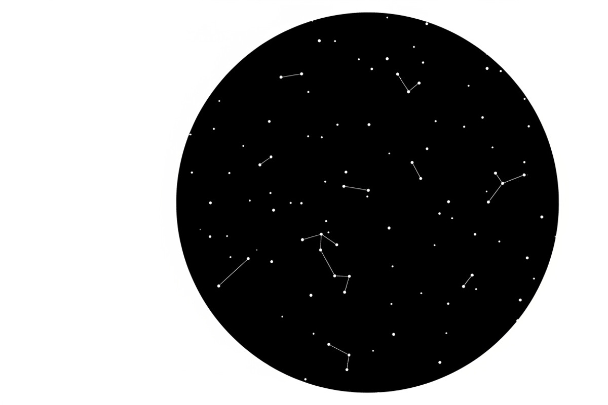 Elegant custom star map wall panel, an Illustration by Amazin_art (Photo 35 of 36)