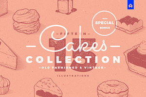 Vintage cakes collection