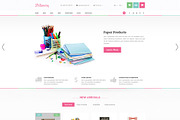 Stationery WooCommerce Theme, a WordPress Template by WPThemeGo (Thumbnail 2 of 4)