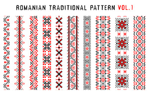 Romanian Folk Pattern Collection