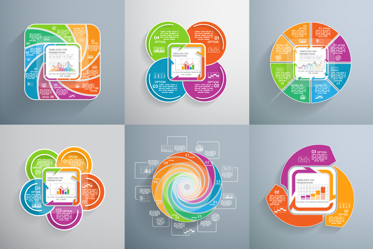 Circular templates 5, a Templates & Theme by Mechik