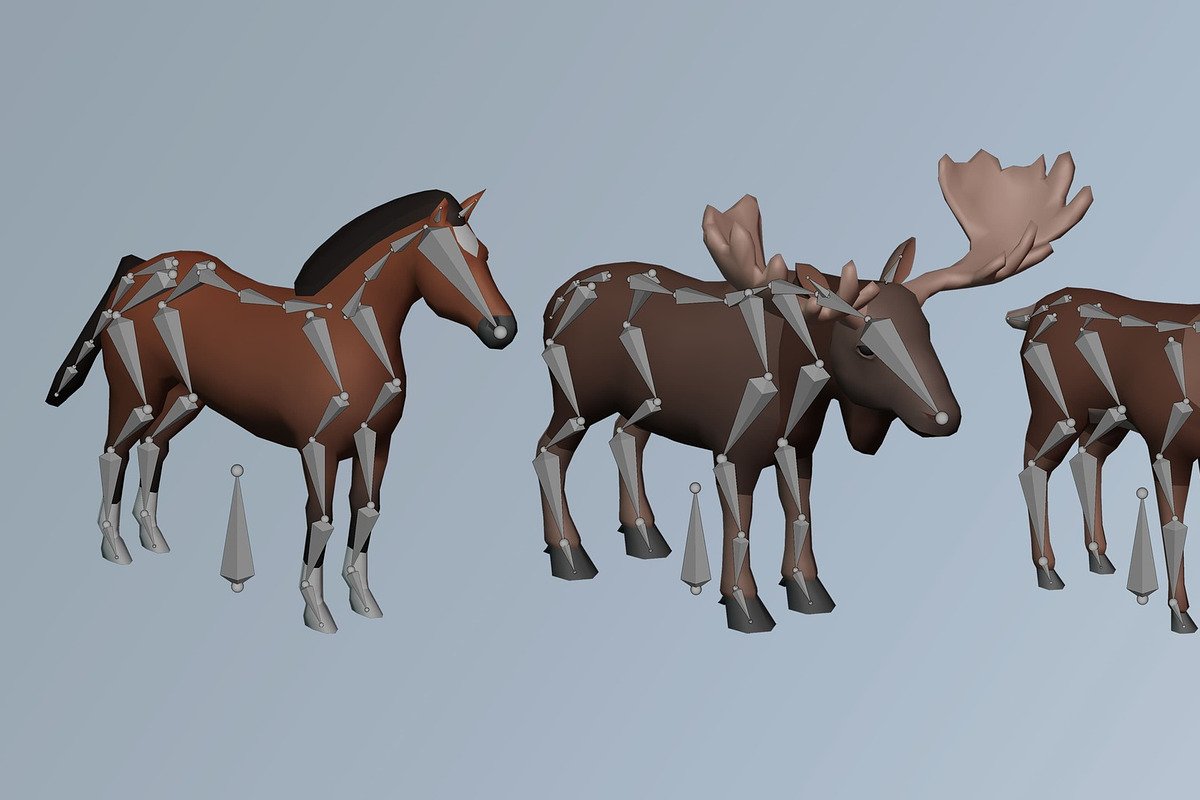 Animals 1, an Animal 3D Model by ithappy (Photo 23 of 32)