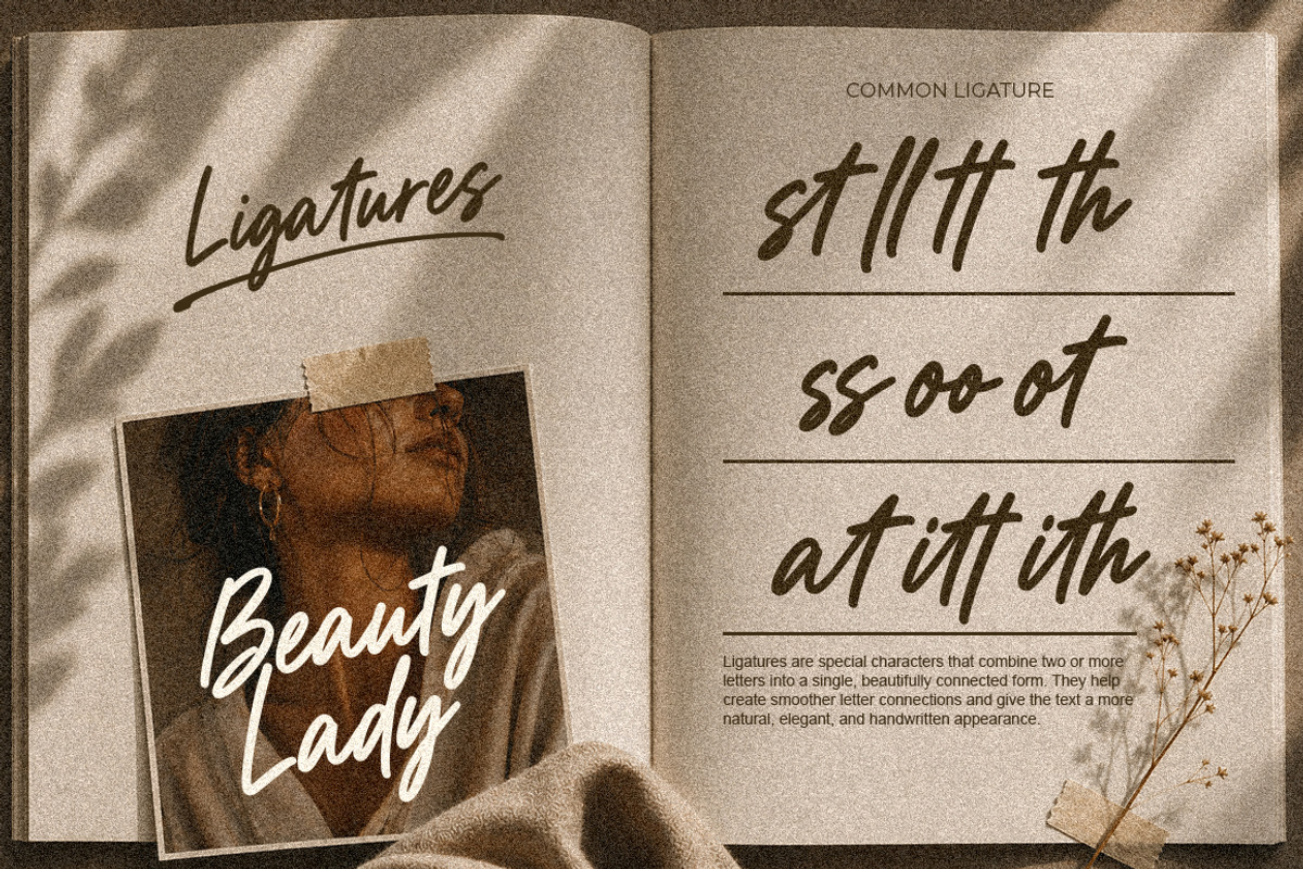 Picnic Calling, a Script Font by Metasena Typefoundry (Photo 6 of 10)