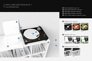 Vinyl Record Mockup 4, a Packaging Mockup by KIPET (Thumbnail 14 of 15)