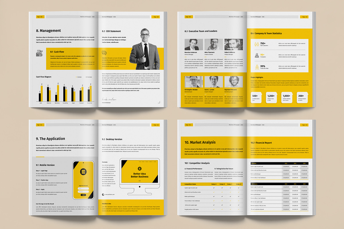 White Paper Bundle, a Brochure Template by Orcshape Studio (Photo 23 of 29)