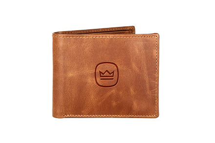 Leather Wallet Logo Mockup