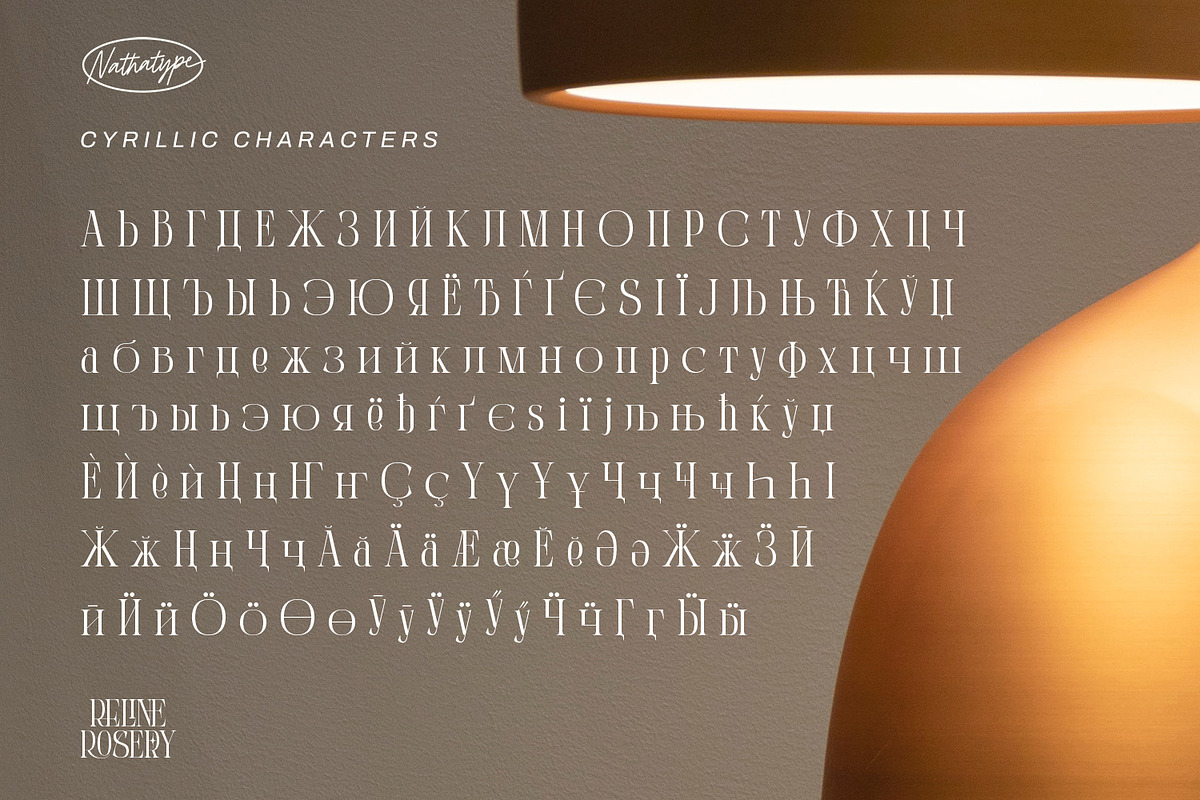 Reline Rosery, a Serif Font by Nathatype (Photo 8 of 10)
