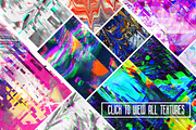30 high resolution abstract glitch, a Texture Graphic by zaksheuskaya (Thumbnail 3 of 5)