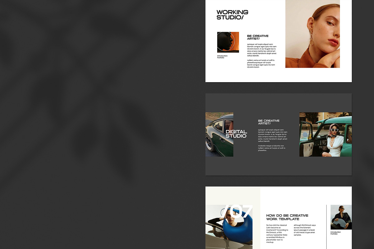 Brand Portfolio Template, a Presentation Template by SlideStock (Photo 4 of 8)