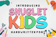Snuglet Kids - Playful Display Font