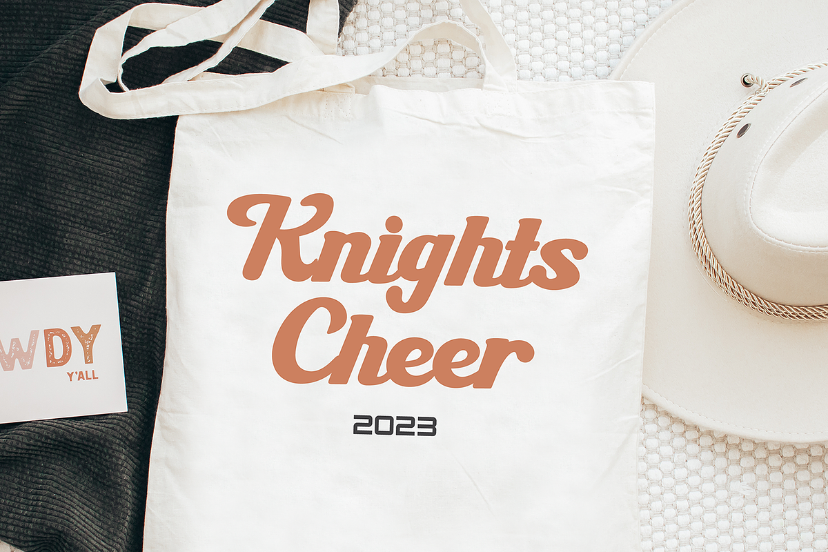 VARSITY Bold Sports Script Font, a Script Font by Blush Font Co. (Photo 2 of 6)