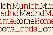 Bore Neonz – Retro Slab Serif, a Slab Serif Font by Brand Earth (Thumbnail 10 of 12)