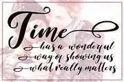 Bridgia Valentine, a Script Font by Aldedesign (Thumbnail 8 of 9)
