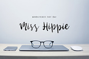 Miss Hippie DUO, a Handwritten Font by supfonts (Thumbnail 2 of 4)