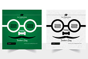 Teacher's Day Post Banner Design, a Social Media Template by Tahnix Creative (Thumbnail 8 of 11)