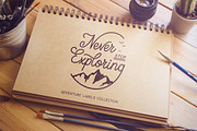 Adventure Mountain Labels, an Illustration by tetiana.svirska (Thumbnail 1 of 17)
