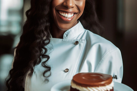 Beautiful Black young woman dresse, a Person Photo by huertas19