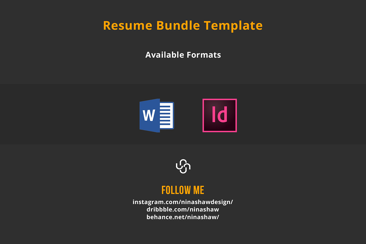 Resume Template Bundle, a Resume Template by Nina Shaw (Photo 7 of 7)