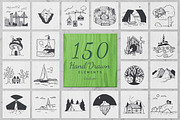 500 Hand Drawn Elements -Bundle II-, an Animal Illustration by Michael Rayback Design (Thumbnail 4 of 5)