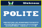 Appologize font, a Font by weknow (Thumbnail 4 of 5)