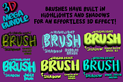 Procreate 3D Mega Bundle, a Brush Add-On by AlwaysBeColoring (Thumbnail 5 of 13)
