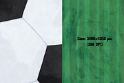 Match Day: Football Backgrounds, a Background Graphic by PaperJamLab (Thumbnail 5 of 17)