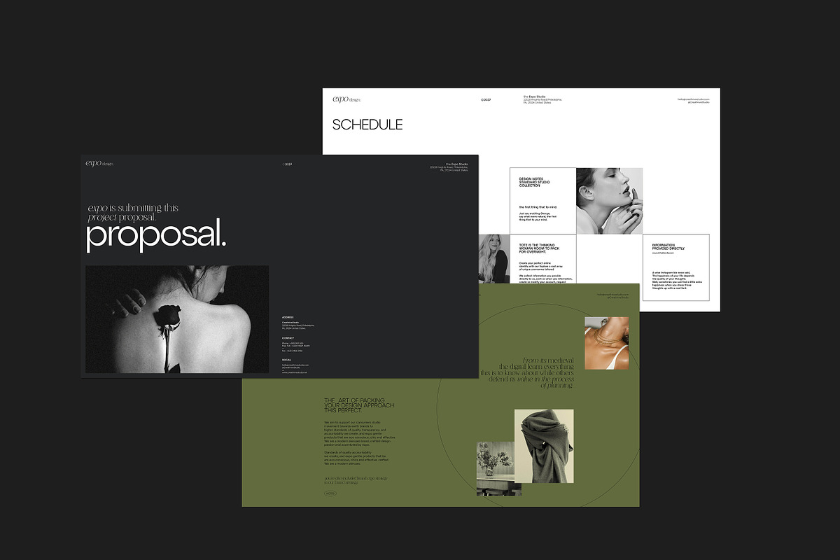Expo | Brand Proposal, a Presentation Template by creathrivestudio (Photo 2 of 12)
