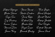 Wonderful Sunset - Beautiful Signatu, a Script Font by Almarkhatype (Thumbnail 2 of 10)