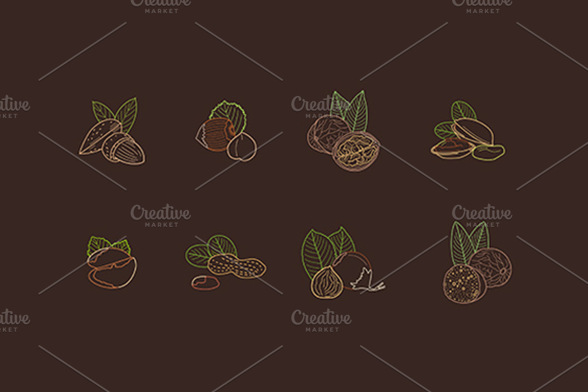 Excellent Nuts Icons, an Icon by Babic Goran (Photo 2 of 3)