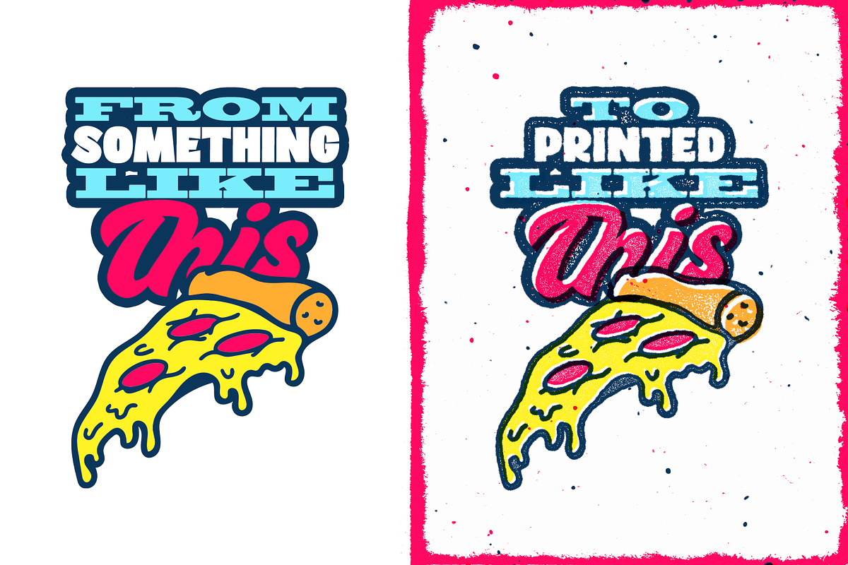 King of Prints • Smart texturing, an Action Add-On by Vintage Voyage Supply (Photo 3 of 9)