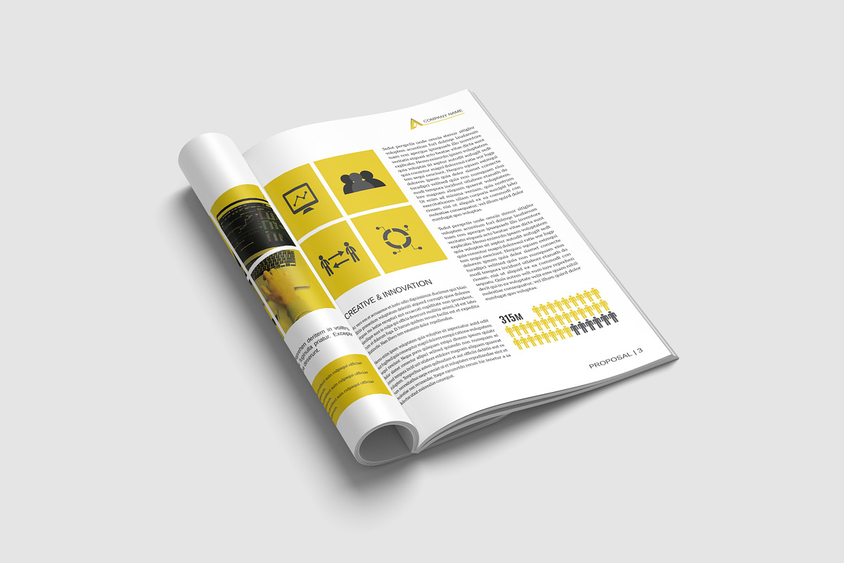 Business Proposal, a Brochure Template by retrographix (Photo 3 of 13)