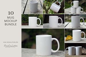 Coffee Mug Mockup Bundle