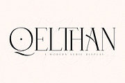 Qelthan A Modern Serif Display, a Serif Font by Storytype Studio (Thumbnail 1 of 15)