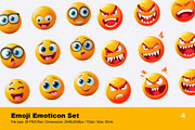 Emoji Emoticon Set | Transparent PNG, an Object Graphic by Reformer Mockup (Thumbnail 5 of 12)