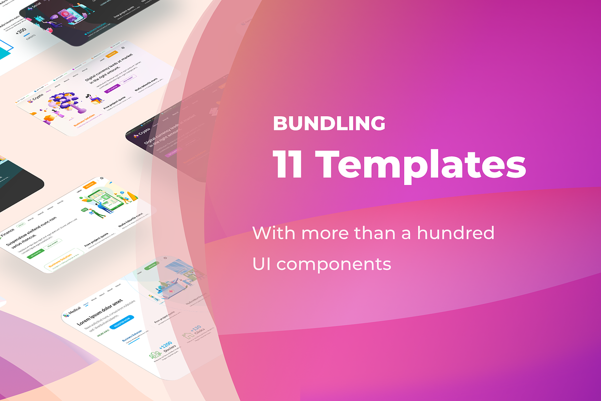 Nirwana HTML Landing Page Collection, a HTML Template by UInstrument (Photo 2 of 19)