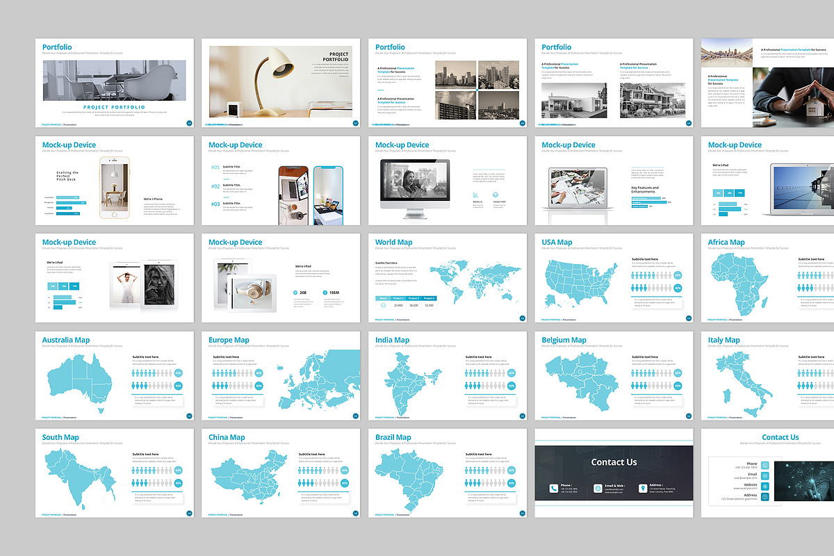 Project Proposal Google Slides, a Presentation Template by Design Vault (Photo 8 of 8)