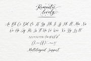 Romantic Lovely - Calligraphy Font, a Script Font by Sronstudio (Thumbnail 2 of 23)