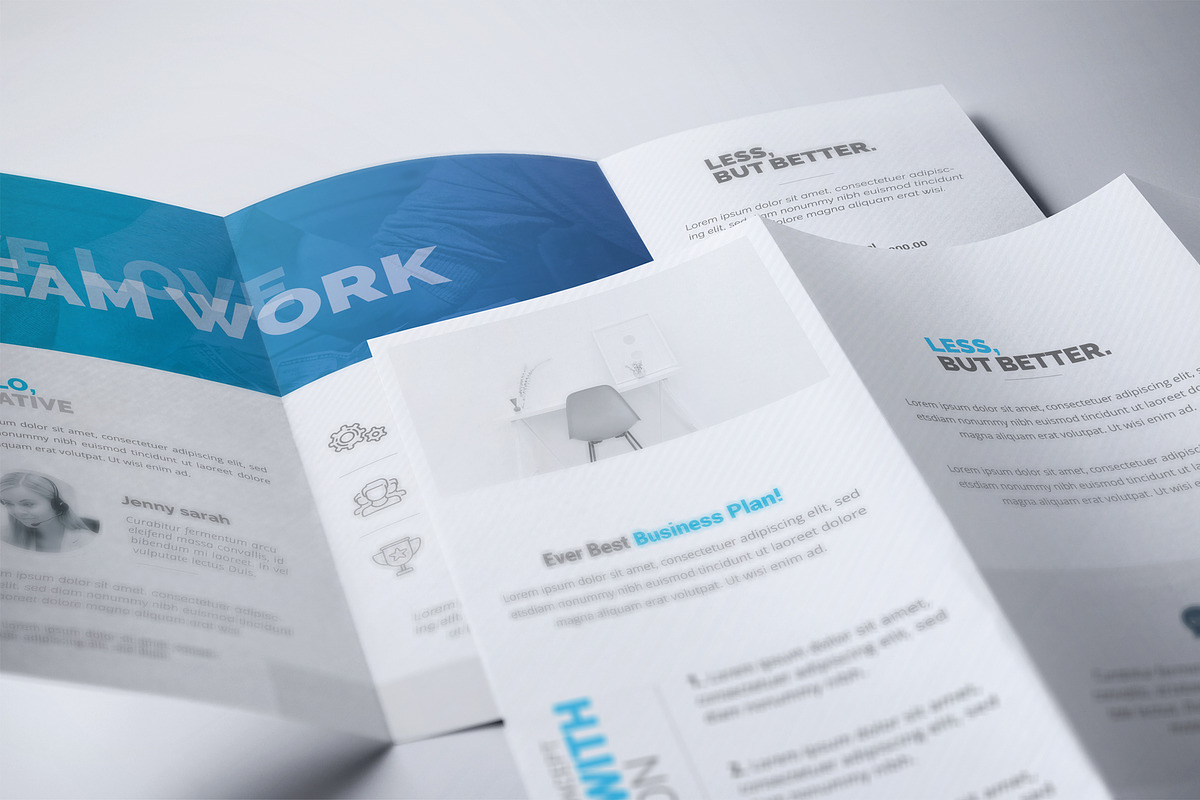 Trifold Brochure, a Brochure Template by Crevo Studio (Photo 4 of 4)