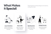 Animated Home Owner Illustration, an Outline Icon by Vectors Market (Thumbnail 2 of 5)